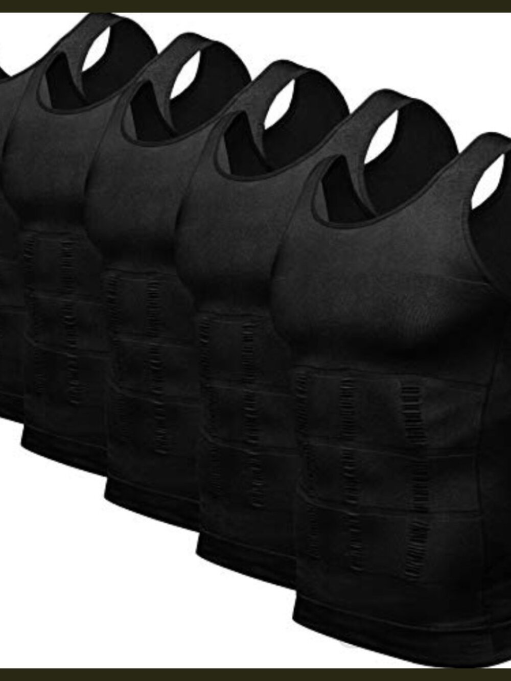 Men's Compression Shapewear Tank Top Slimming Body Shaper Vest